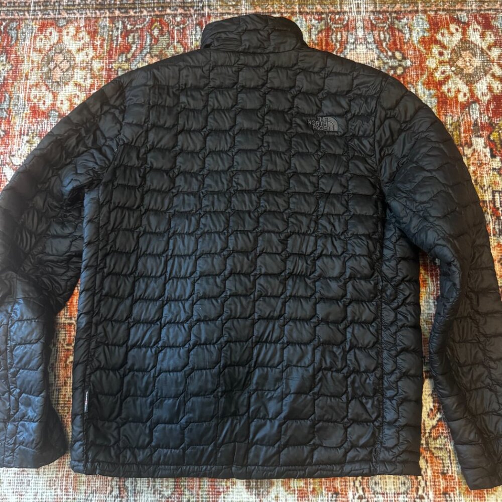 The North Face Eco Thermoball Full Zip Jacket Coat Puffer, Large, Black - Picture 10 of 13
